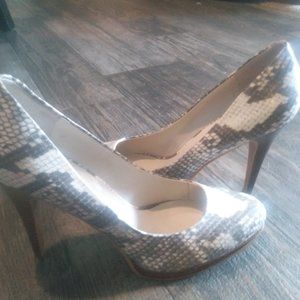 Snakeskin Heels